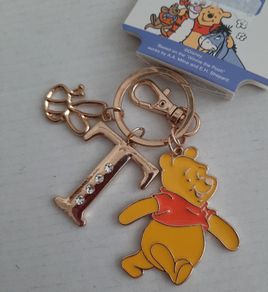 New Disney key ring letter T