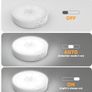 6 Motion Sensor Lights Indoor Cool White (Magnetic / USB Charging) Image 3