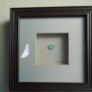 Wall art, Home decor, Sea glass picture, Shadow box pictureValentine's Day gift Image 3