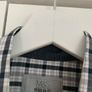 M&S Collection Mens Black & Grey Check Long Sleeve Shirt Image 7