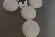 Wireless LED Puck Lights with RF Remote Control Battery Operated