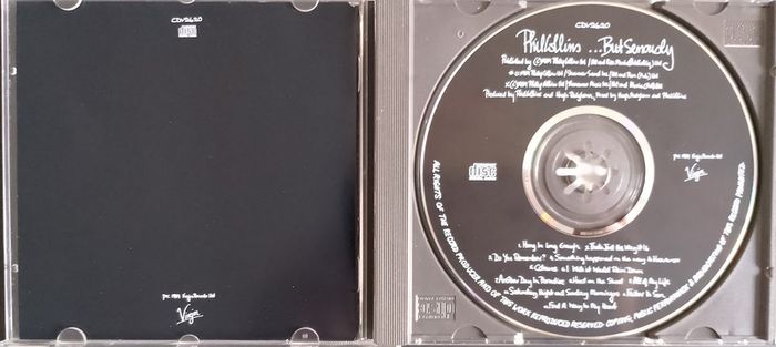 Phil Collins - ...But Seriously CD (1989) Original UK Release Pop Rock EX+