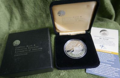 Ireland Silver Proof Sceilig Mhichil Coin  in Original Holder with COA Scarce