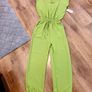 Green Jumpsuit Size Uk 10 Image 6