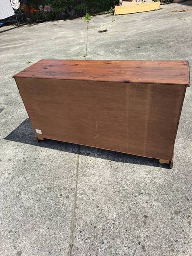 Lovely solid wooden cabinet on wheels