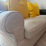 2 seat sofa new with two sets of covers Image 4