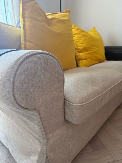 2 seat sofa new with two sets of covers