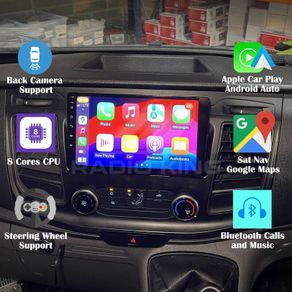 Premium Carplay Ford Transit Android Auto Audio