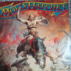 Molly Hatchet, 2 x LPs, Beatin' the odds and Flirtin' with Disaster, Europe copies, with inner sleeves, Southern Rock