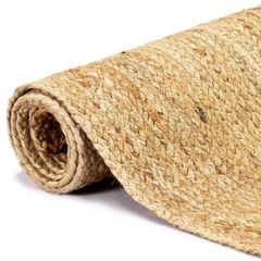 Handmade Rug Jute Natural