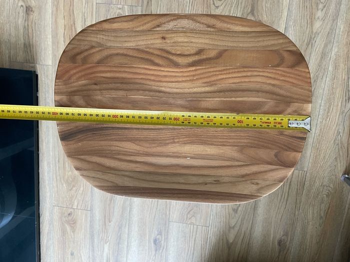 Premium Vintage-Style Elm Wood Barstools (Set of 4)