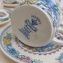 Beautiful and Rare Masons Patent Ironstone Set of Six Straight Sided Coffee/Tea Cup and Saucer Duos in the Regency Pattern, Circa 1950 Image 7