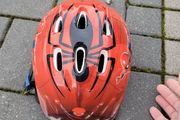 Spiderman bike helmet