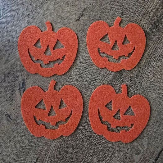 Pumpkin cutouts