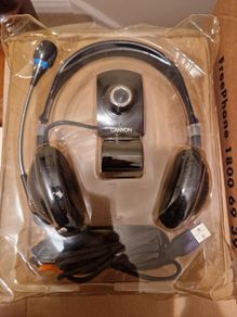 Canyon CNR-WCAM413G Microphone Headset webcam