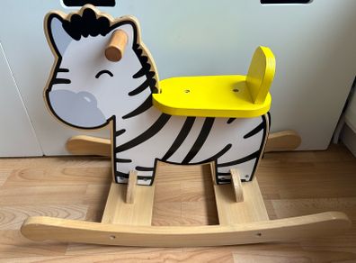Zebra toddler rocker