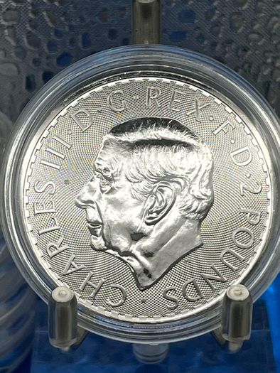 1oz Fine 999 Silver Bullion Britannia 2026 Coin.