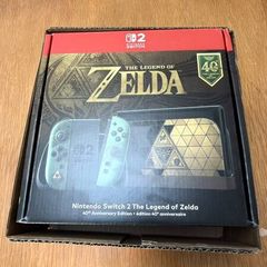Nintendo Switch 2 The Legend of Zelda 40th Anniversary Edition Console