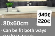 LED Bathroom Mirror Ensuite Defogger Demister