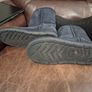 Navy suede winter boots - good condition Image 4