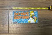 Simpsons door sign