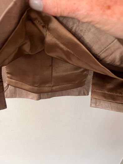 Leather skirt