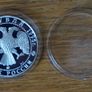 3 roubles 1995 y. silver. Russia Image 2