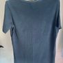Leara Fashion stretchy navy blue top size UK16 EU44 Postage included Image 4