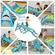 pikler style triangle climbing set