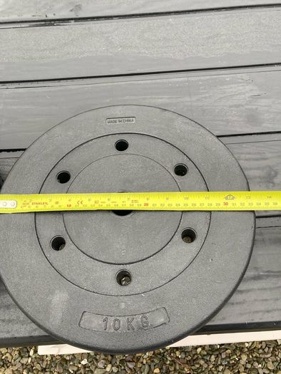 weights plates 2x10kg
