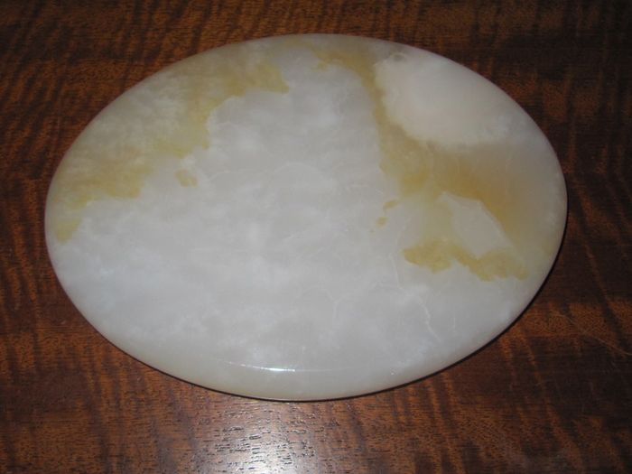 Unique Persian Cream Onyx Plinth / Base