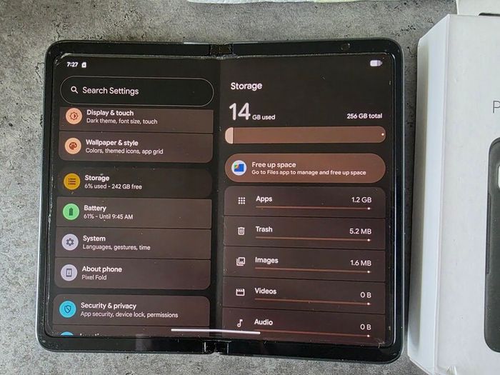 Google Pixel Fold 256gb