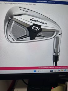 New Taylormade QI Max 2026 irons