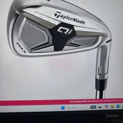 New Taylormade QI Max 2026 irons
