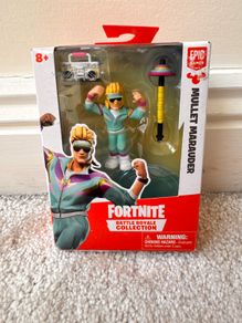 Epic Games Fortnite Battle Royale Collection Mullet Marauder Action Figure Damaged Box Please see photos
