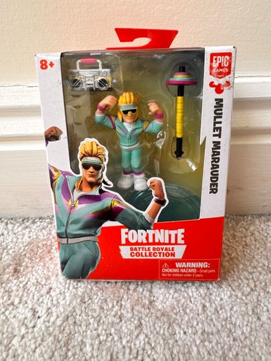 Epic Games Fortnite Battle Royale Collection Mullet Marauder Action Figure Damaged Box Please see photos
