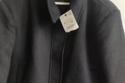 Zara wool blend jacket with pockets