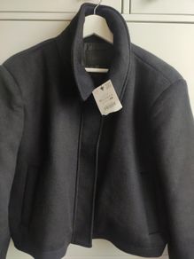 Zara wool blend jacket with pockets