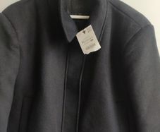 Zara wool blend jacket coat with pockets