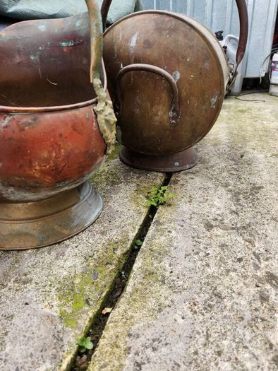 Antique coal scuttles