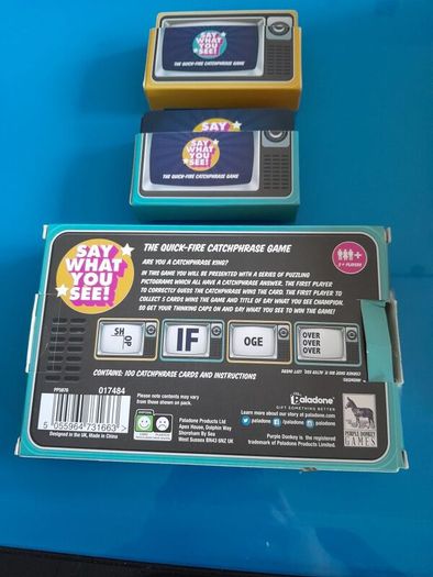 Say What You See Card Game