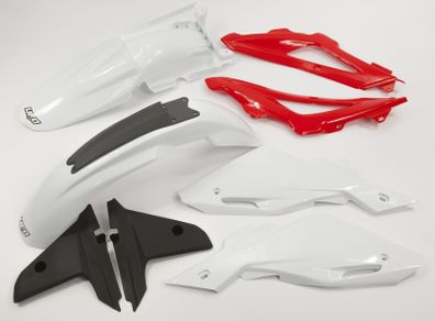 Ufo 5 Piece Motocross Plastic Kit Husqvarna 125 2t 2009-on
