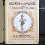 Antique Book Songs with Music from A Child's Garden of Verses by Robert Louis Stevenson Image 2