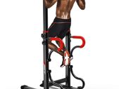 _EASY BIG Multifunctional Power Tower Adjustable Heights Workout Dip Station for Adults and Kids Home Gym Strength Training Fitness Equipment Newer Version