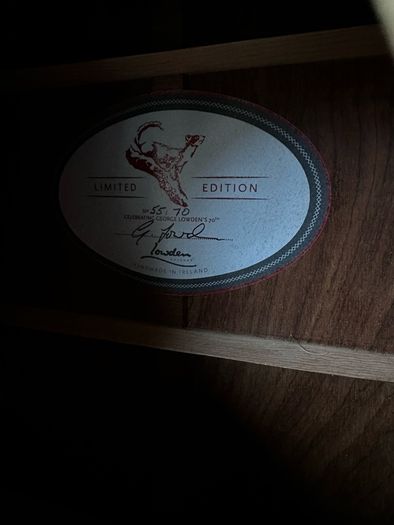 Lowden 70th Birthday F35 Cocobolo/Spruce
