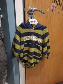 college style baby romper
