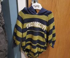 college style baby romper