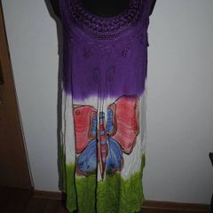 Summer ombre midi dress butterfly size UK20 EU48 Postage included