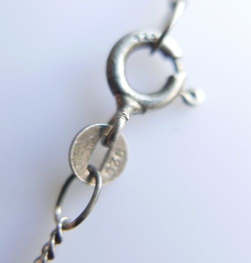 Victorian Sterling Silver 925 Triple Spinning Fob Pendant with  Chain (Onyx Agate Carnelian Spinning Fob) length 19" - 5g