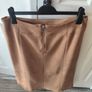 Dunnes Stores Gallery Brand New Suede Skirt Image 5